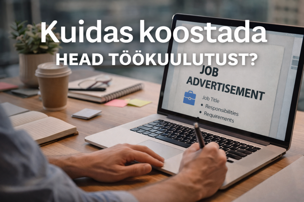 Kuidas koostada head töökuulutust?